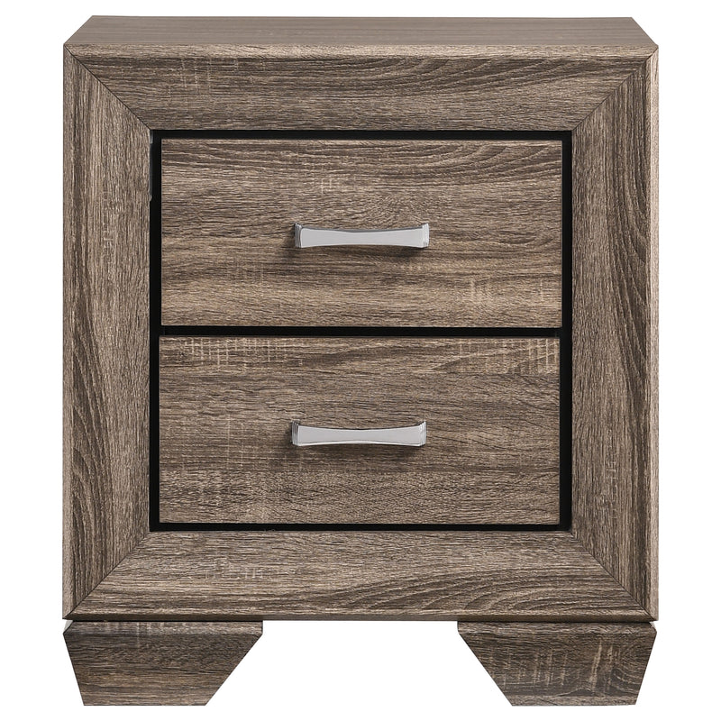 Juego de dormitorio Kauffman taupe deslavado