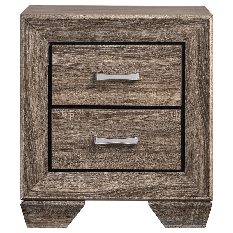 Juego de dormitorio Kauffman taupe deslavado