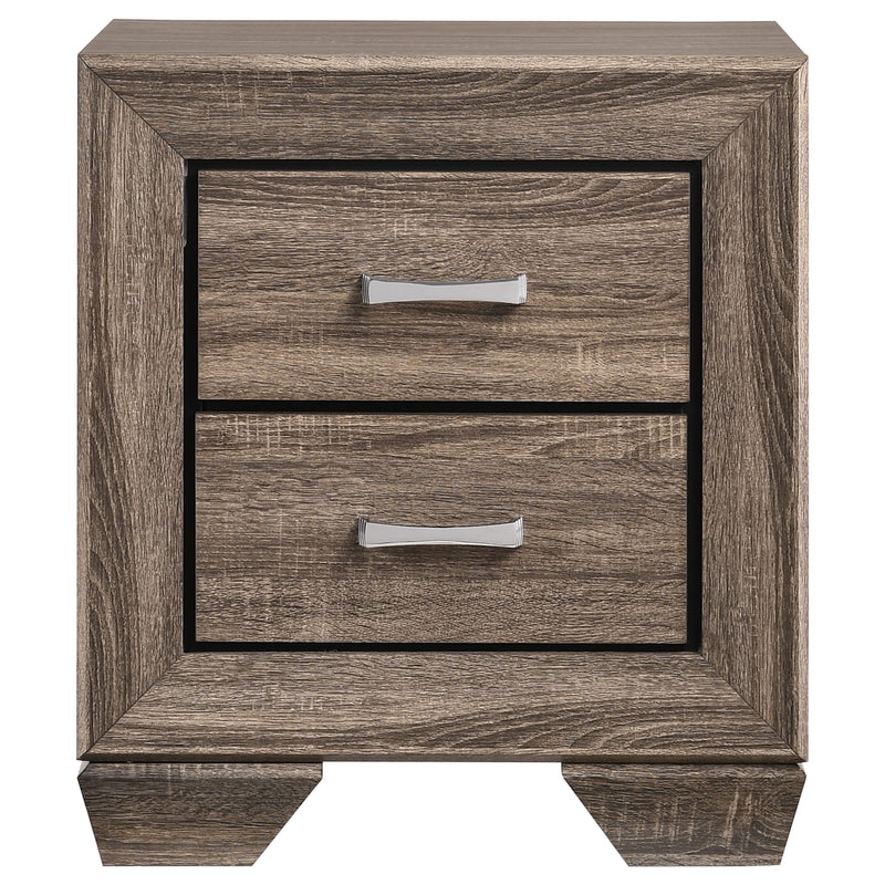 Juego de dormitorio Kauffman taupe deslavado