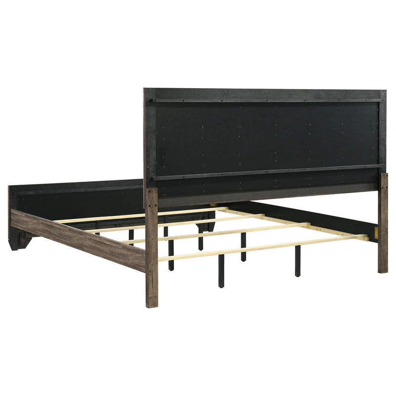 Cama Kauffman con cabecero de madera
