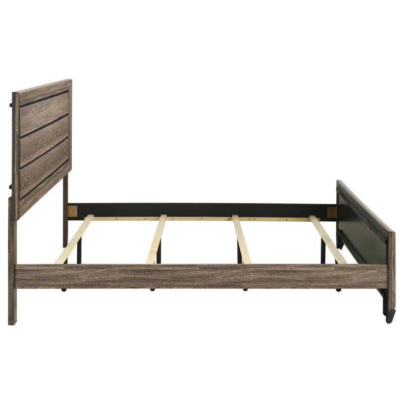 Cama Kauffman con cabecero de madera