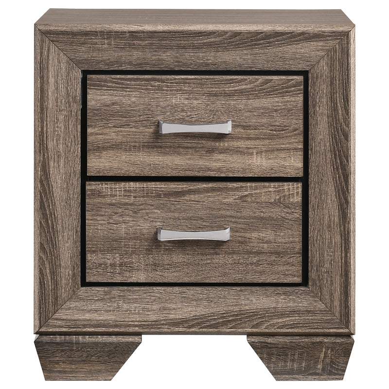 Juego de dormitorio Kauffman taupe deslavado