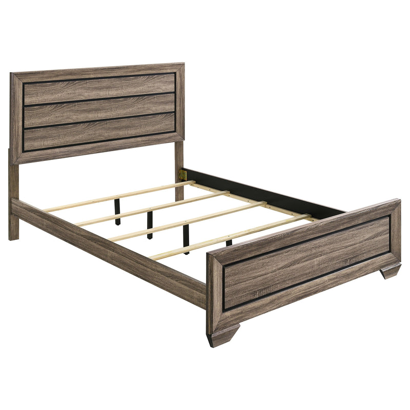 Cama Kauffman con cabecero de madera