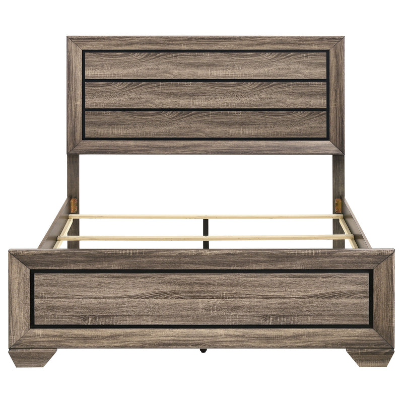 Cama Kauffman con cabecero de madera