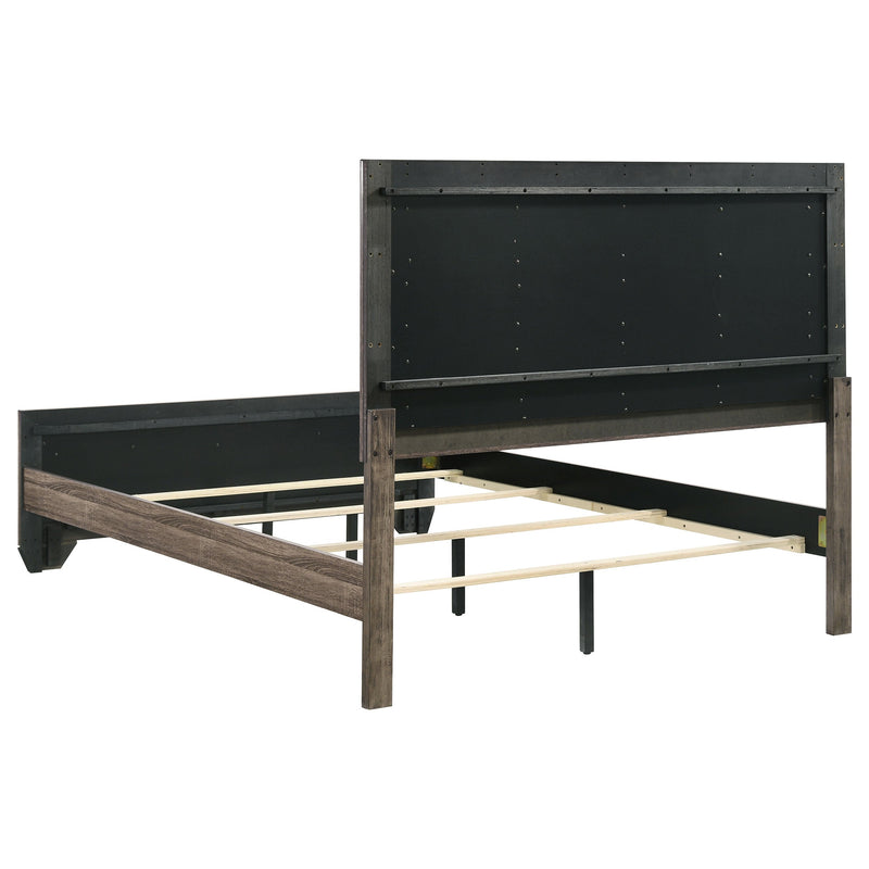 Cama Kauffman con cabecero de madera