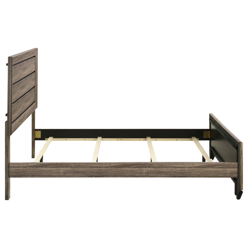 Cama Kauffman con cabecero de madera