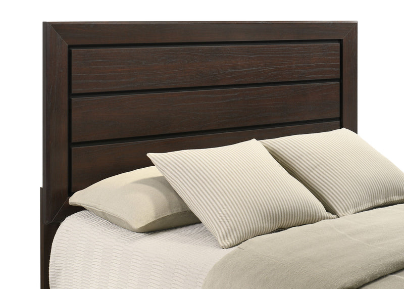 Kauffman Wood Storage Panel Bed
