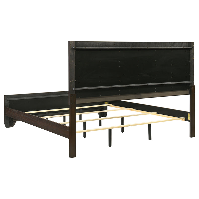 Juego de dormitorio Kauffman taupe deslavado