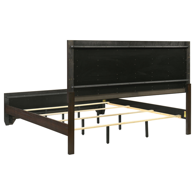 Cama Kauffman con cabecero de madera