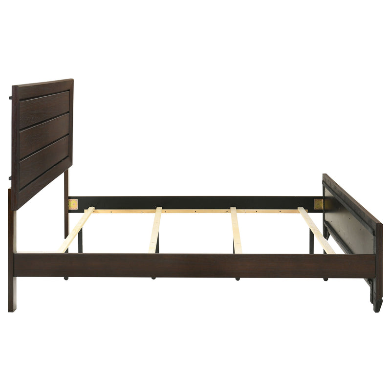 Cama Kauffman con cabecero de madera