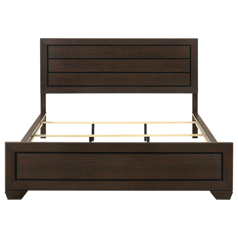 Cama Kauffman con cabecero de madera