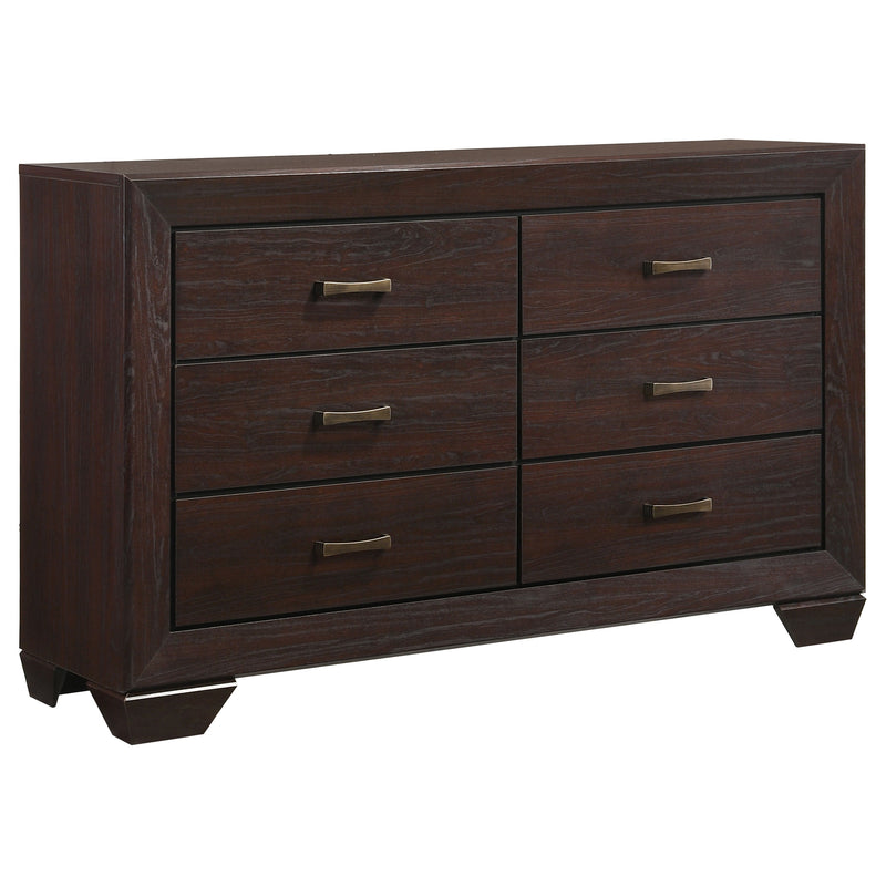 Juego de dormitorio Kauffman taupe deslavado