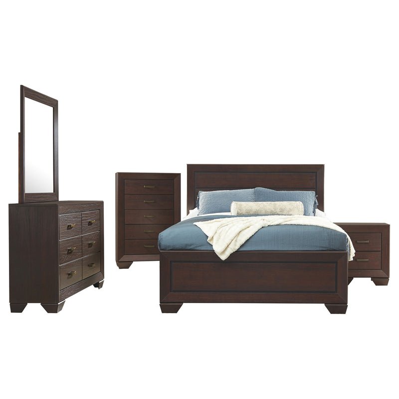 Juego de dormitorio Kauffman taupe deslavado