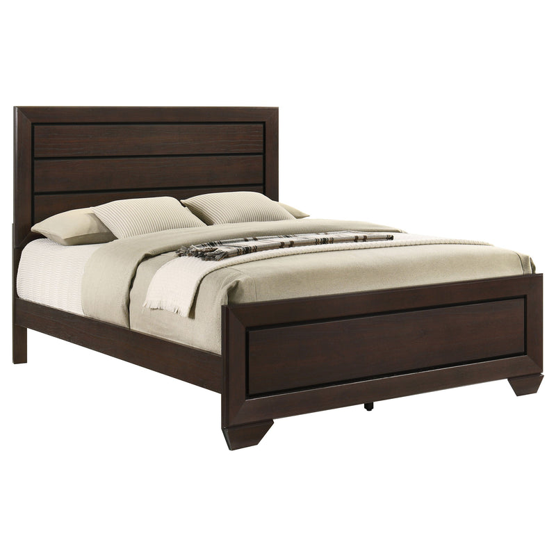 Cama Kauffman con cabecero de madera