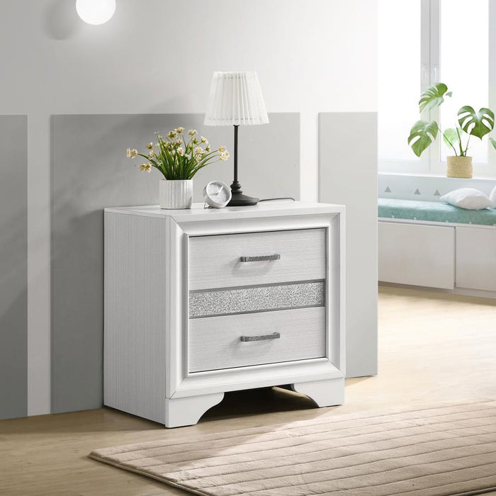 Miranda 3-drawer Nightstand Bedside Table