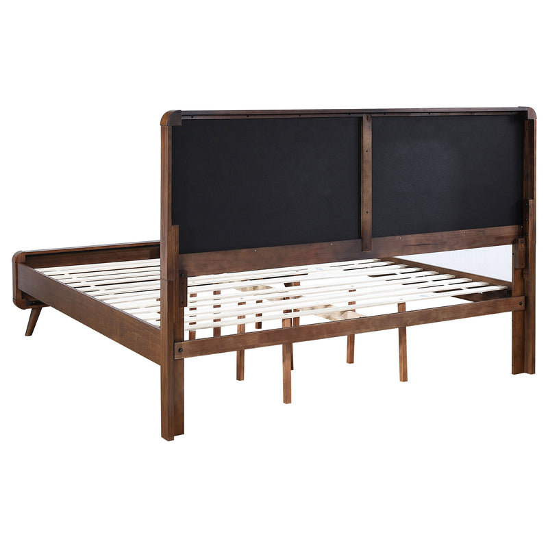 Juego de dormitorio Robyn de nogal oscuro