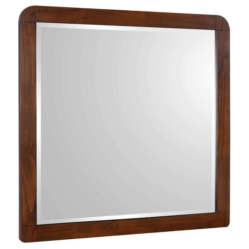 Juego de dormitorio Robyn de nogal oscuro
