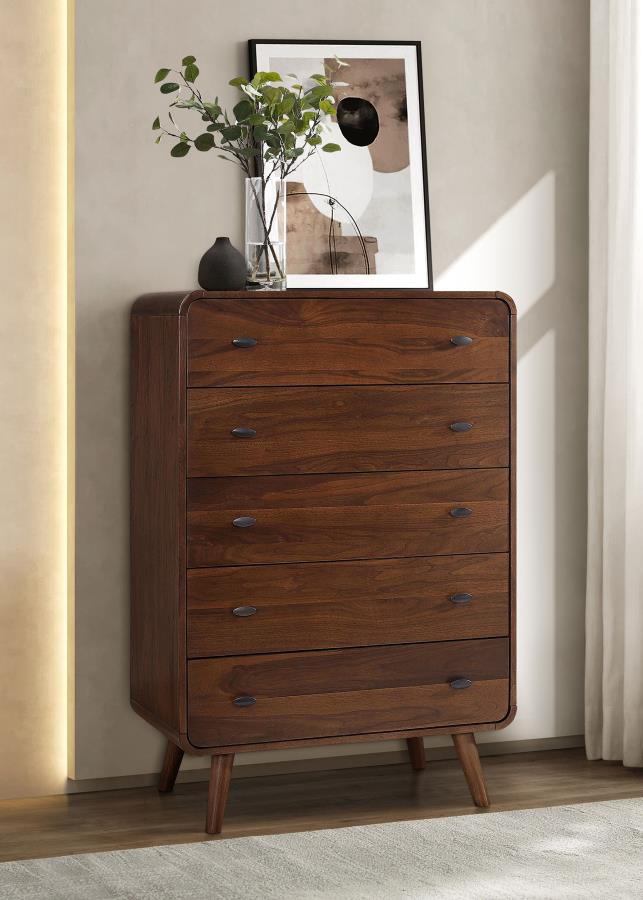 Cómoda de 5 cajones Robyn para dormitorio