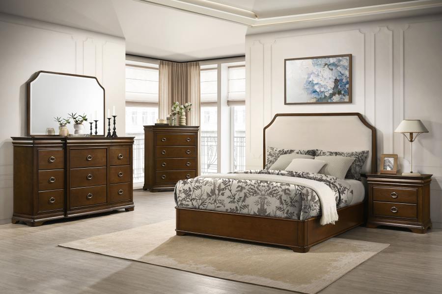 Garland Bedroom Set Brown Cherry