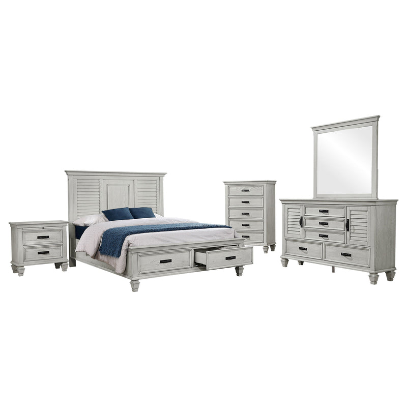 Dormitorio Franco efecto envejecido