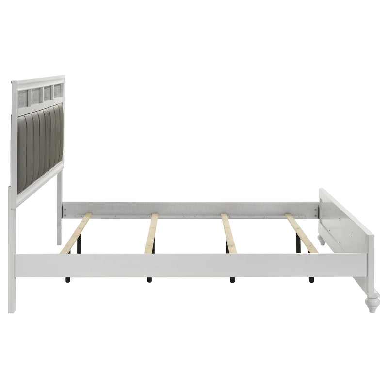 Cama de panel de madera Barzini