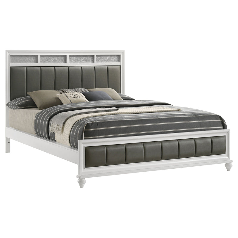 Cama de panel de madera Barzini
