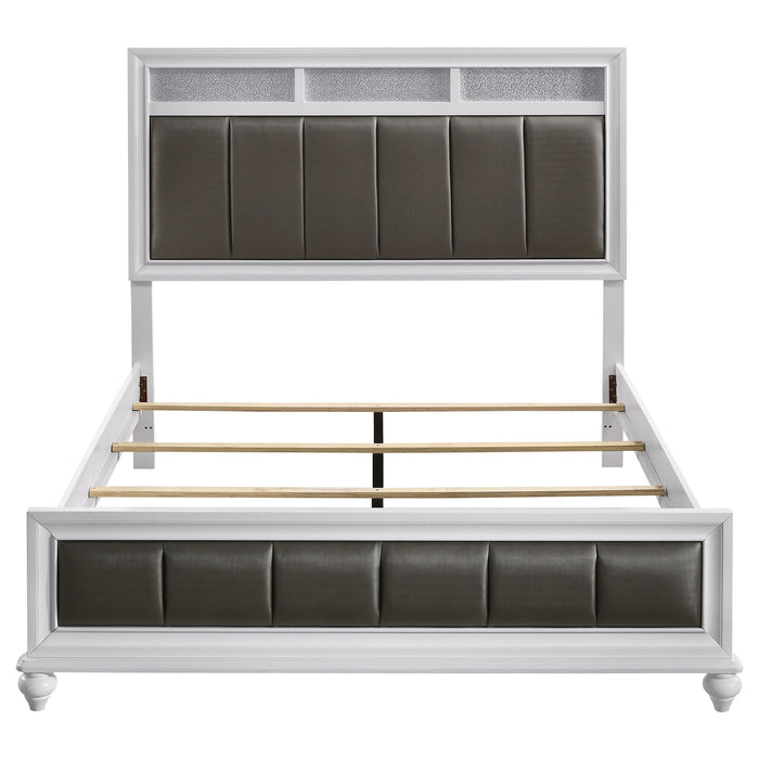 Barzini  California King Bedroom Set Black