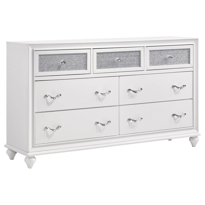 Barzini  California King Bedroom Set Black