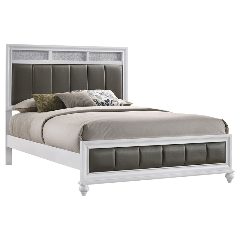 Cama de panel de madera Barzini