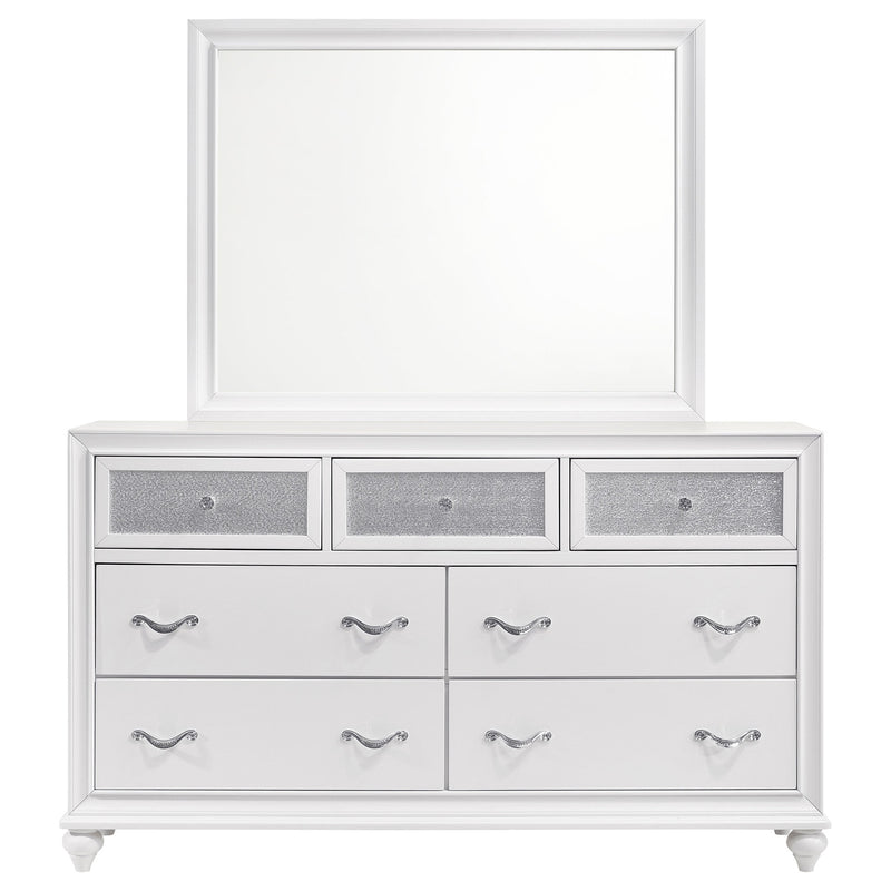 Barzini 7-drawer Dresser with Mirror