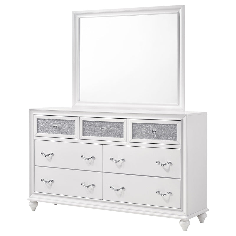 Barzini 7-drawer Dresser with Mirror