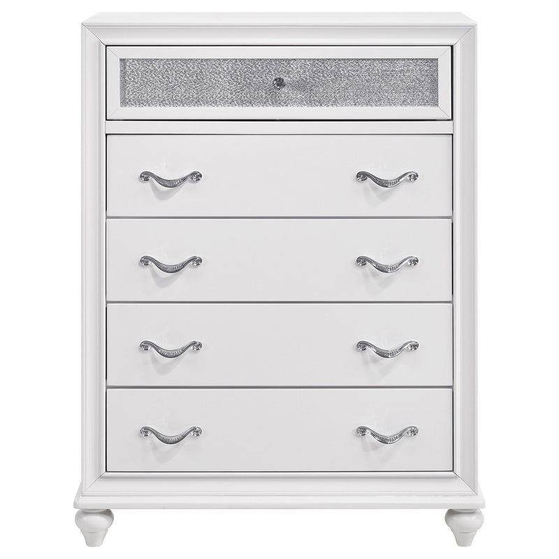 Cómoda de dormitorio de 5 cajones Barzini