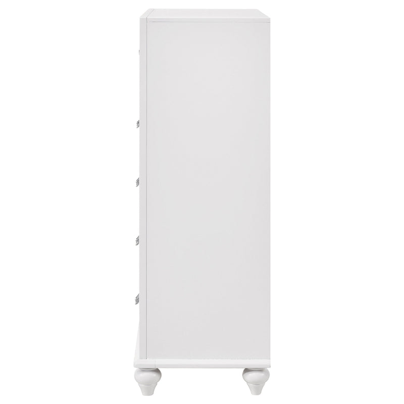 Cómoda de dormitorio de 5 cajones Barzini
