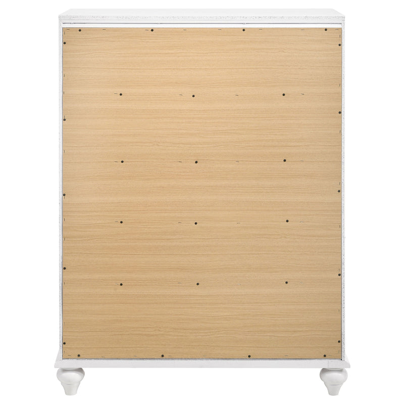 Cómoda de dormitorio de 5 cajones Barzini
