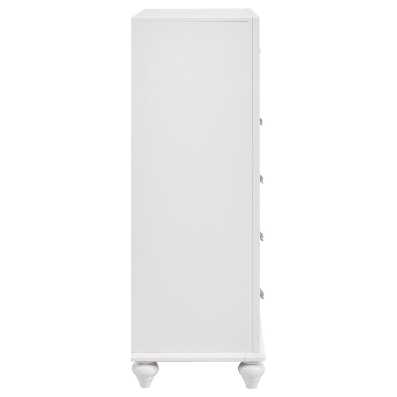Cómoda de dormitorio de 5 cajones Barzini