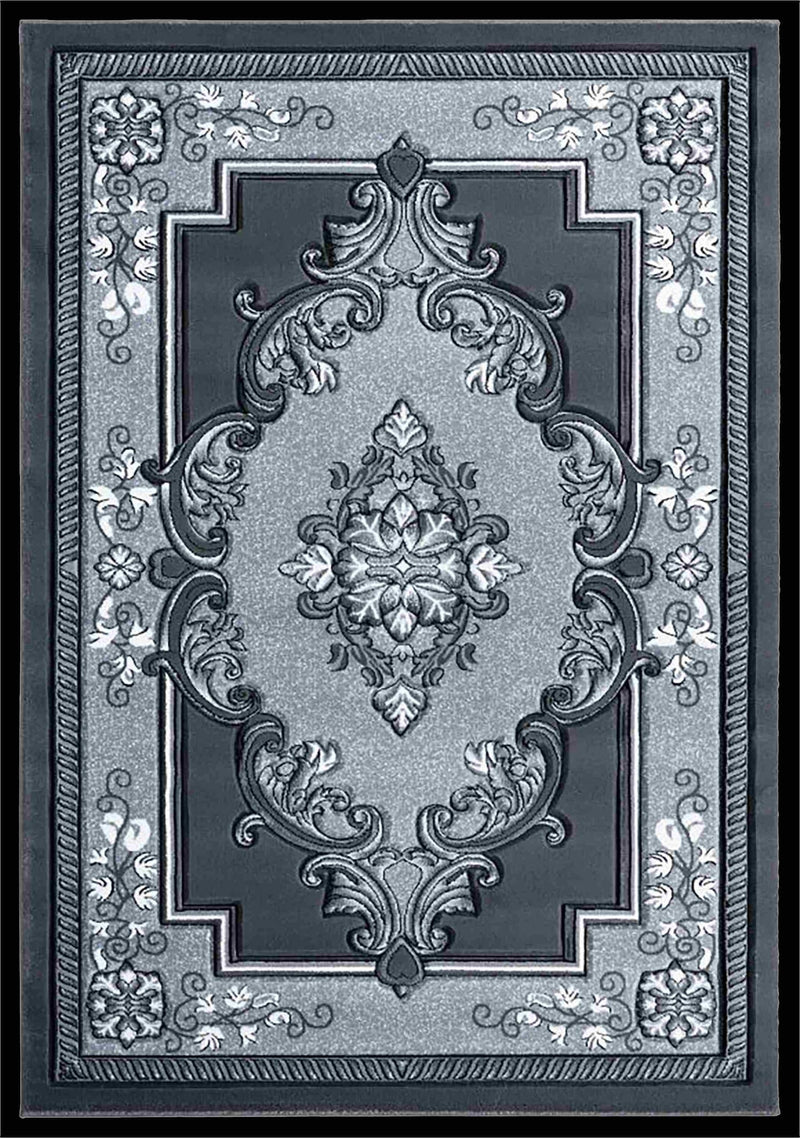 GLAMOUR Design-206 Espresso 8 Foot Round (7'8x7'8" Round)"