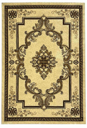 GLAMOUR Design-206 Navy 2x8 Runner (2'6x7'9")"