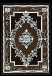 GLAMOUR Design-206 Burgundy 2x8 Runner (2'6x7'9")"
