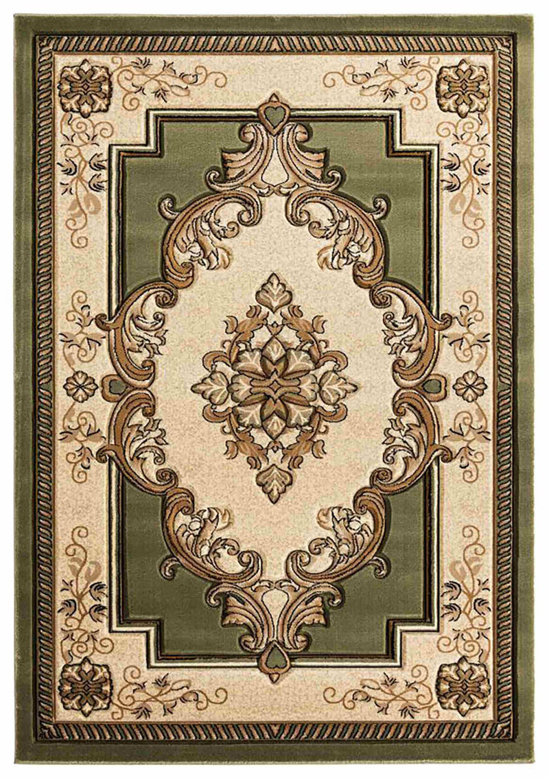 GLAMOUR Design-206 Grey 7x10 Oval (6'6x9'2" Oval)"