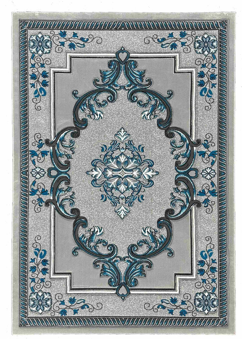 GLAMOUR Design-206 Frost 2x12 Runner (2'6x11'5")"