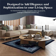GLAMOUR Design-206 Grey 8 Foot Round (7'8x7'8" Round)"