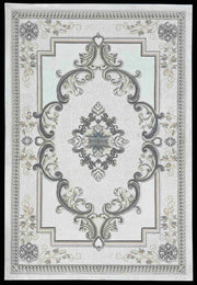 GLAMOUR Design-206 Green 2x8 Runner (2'6x7'9")"