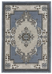 GLAMOUR Design-206 Black 2x4 (2'6x3'9")"