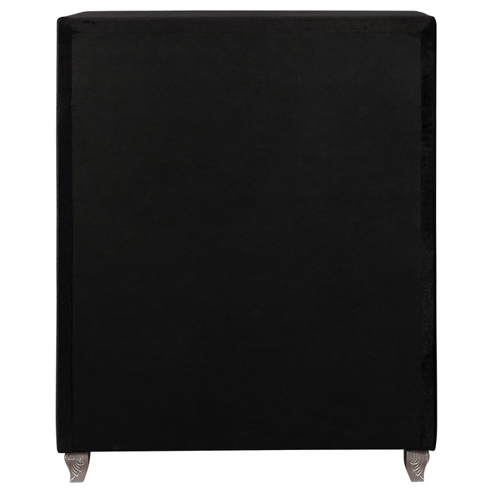 Deanna Deanna 5-drawer Rectangular Chest Black