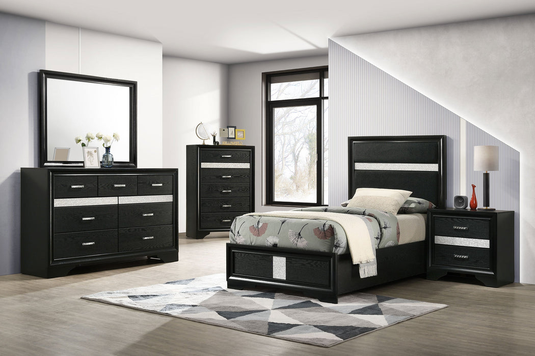 Miranda   Bedroom Set Black