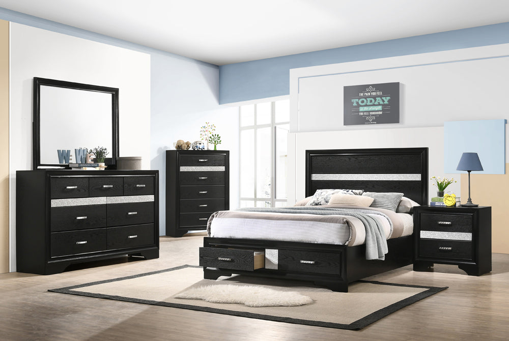 Miranda Platform Storage Bedroom Set