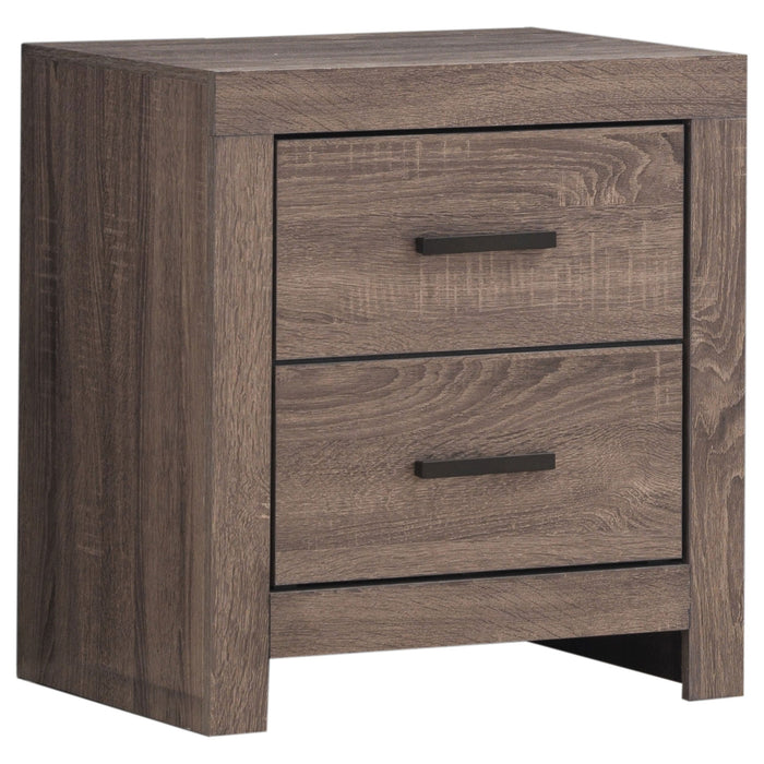 Brantford   Storage Bedroom Set Barrel Oak