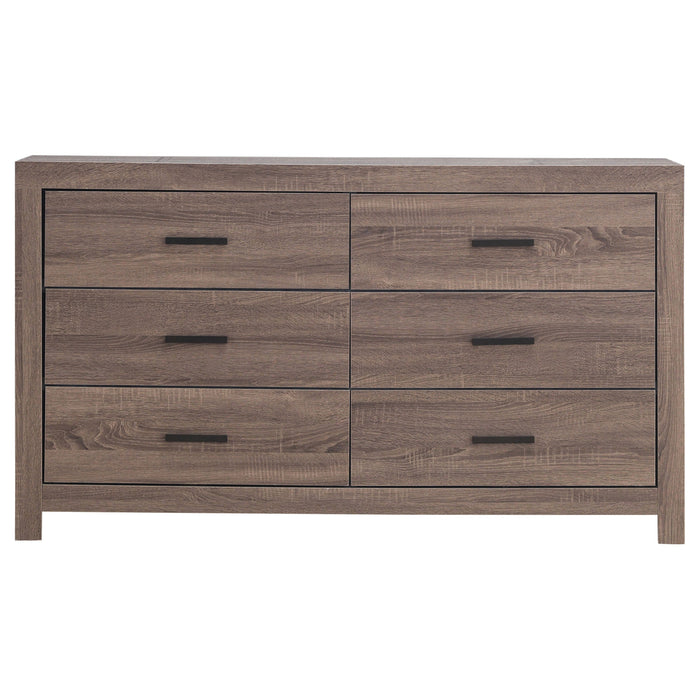 Brantford   Storage Bedroom Set Barrel Oak