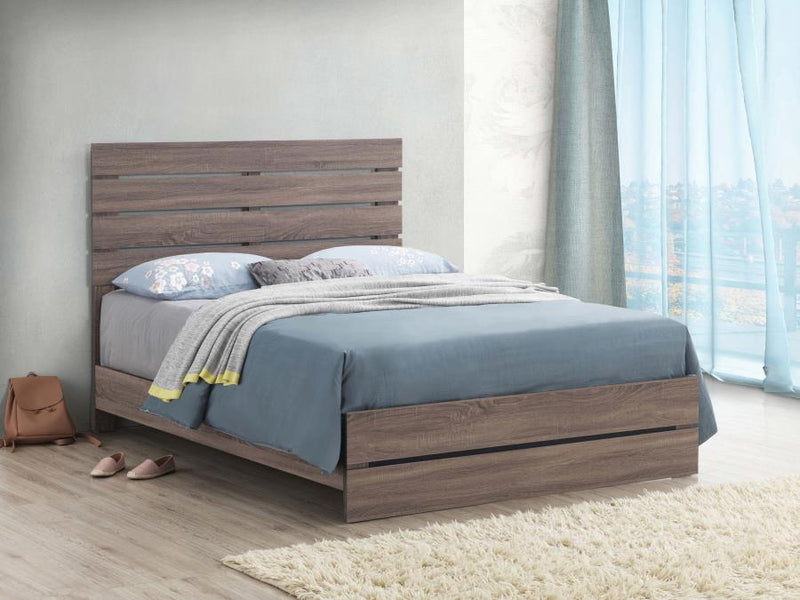 Cama con paneles de madera Brantford