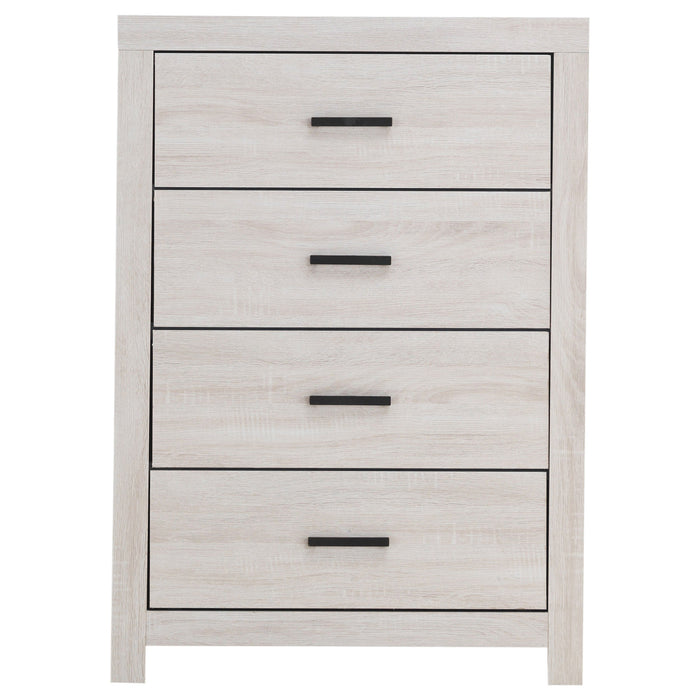 Brantford   Storage Bedroom Set Coastal White